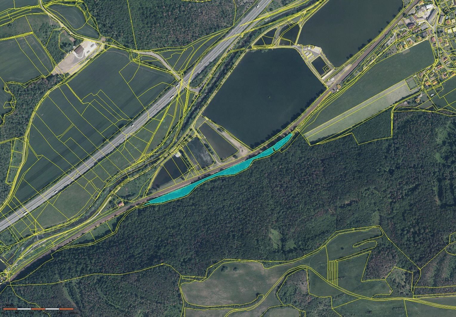 Louky, ČSD-Strážní domek, Králův Dvůr, 9 830 m² - 2