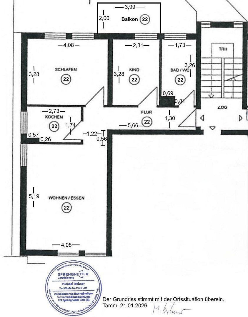 3+1, Stuttgart Süd Baden-Württemberg 70199, 64 m² - 2