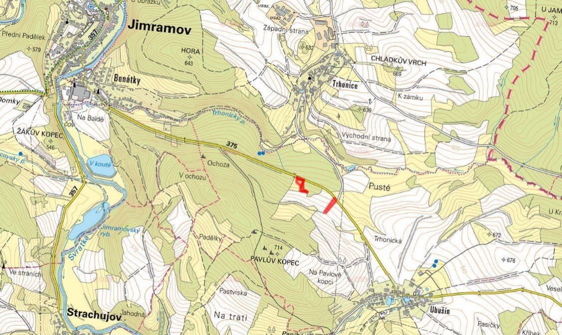 Prodej pozemek pro bydlení - Jimramov, 592 42