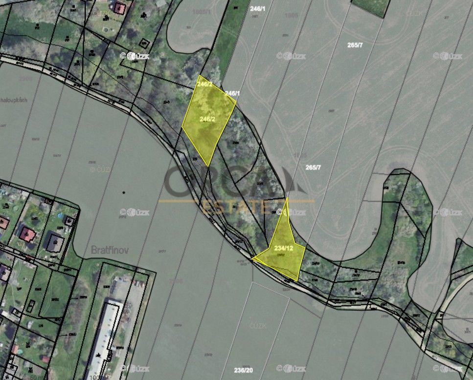 Pozemky pro bydlení, Bratřínov, 252 05