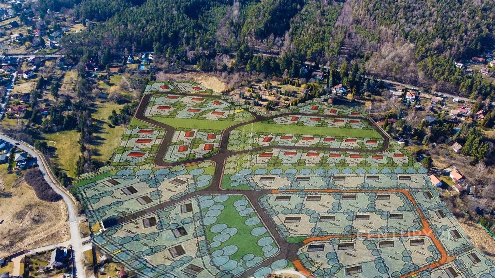 Prodej pozemek pro bydlení - Mníšek pod Brdy