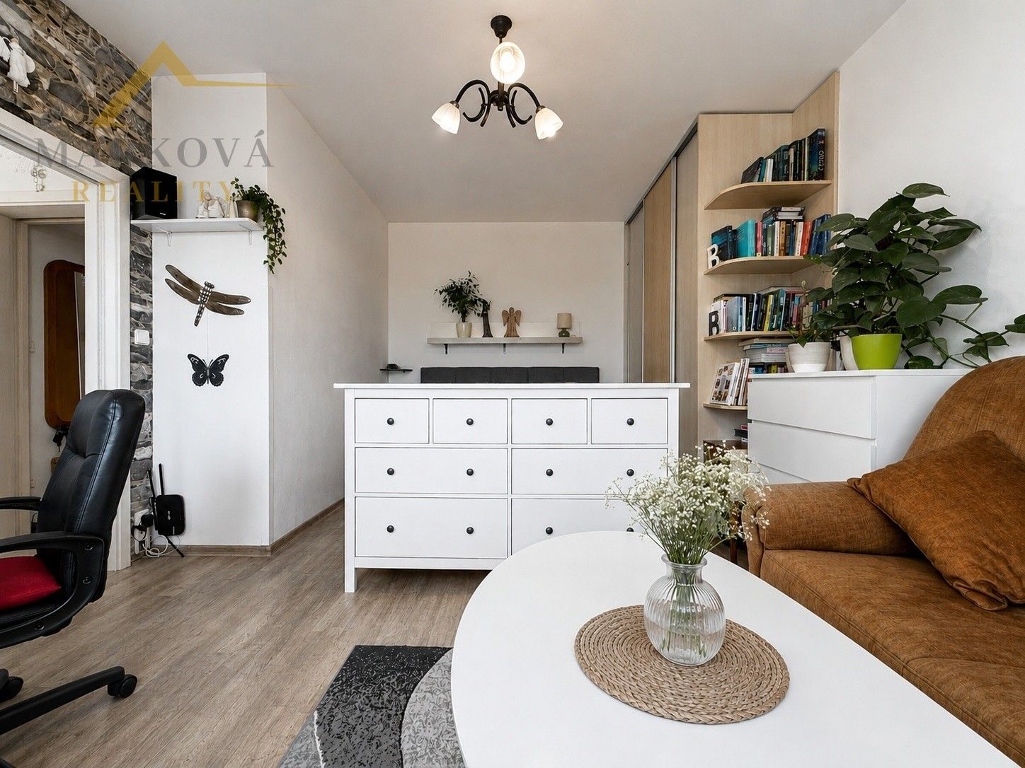 Pronájem byt 1+1 - Nivy 192, Dačice IV, 44 m² - 5