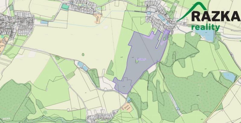 Prodej zemědělský pozemek - Neblažov, Chodský Újezd, 387 228 m²