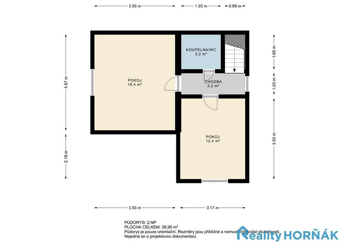 Chalupa · 88 m² · Malšice - Staré Lány, okres Tábor, Jihočeský kraj - 3