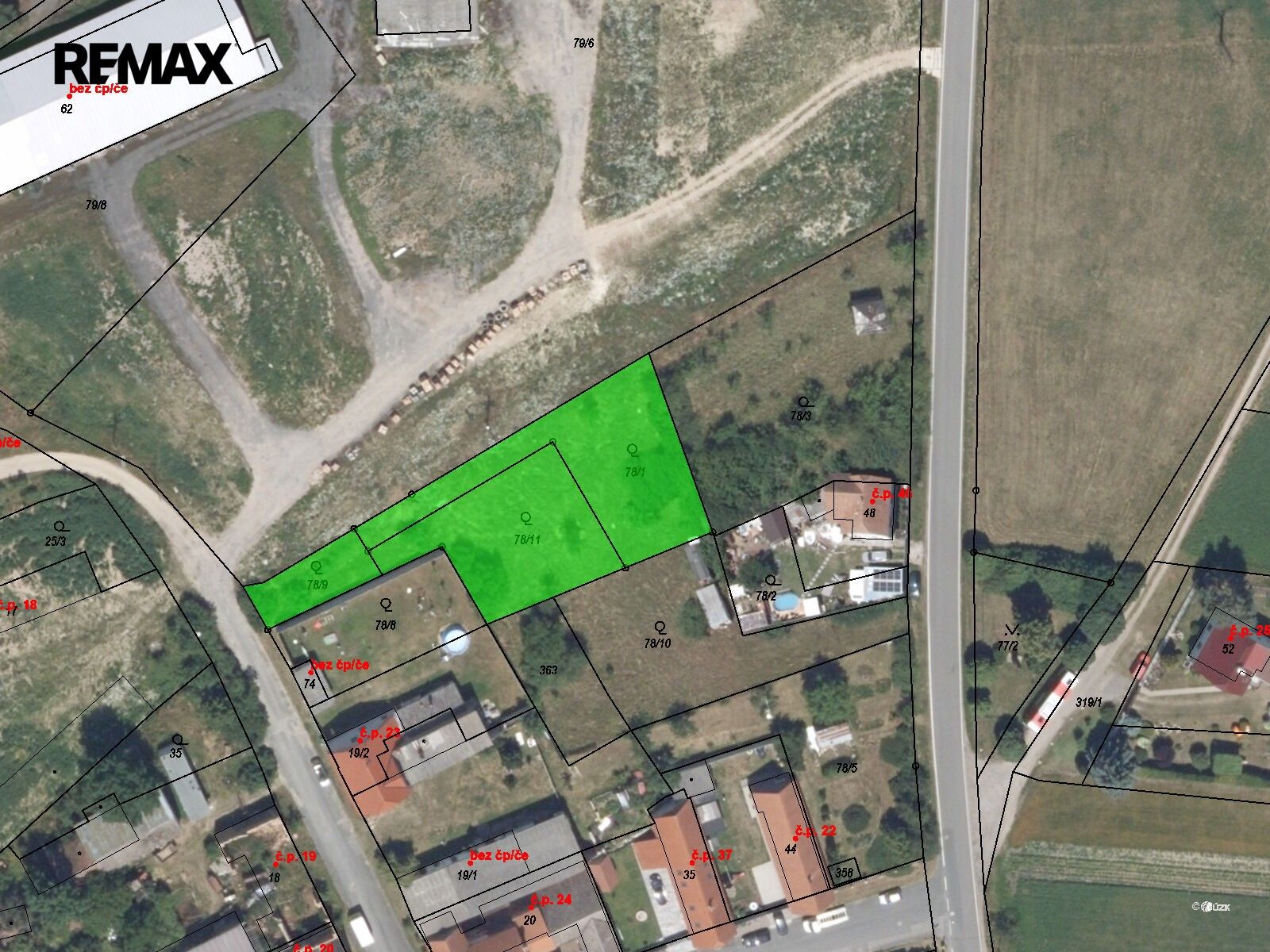 Prodej pozemek pro bydlení - Krakovany, 791 m² - 2