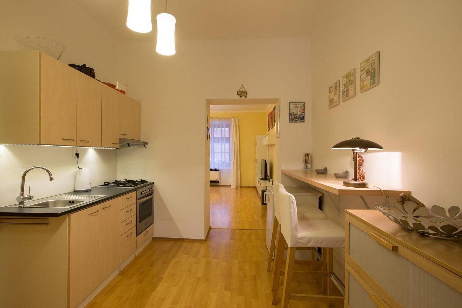 2+kk, U průhonu, Praha 7 - Holešovice, 50 m² - 2
