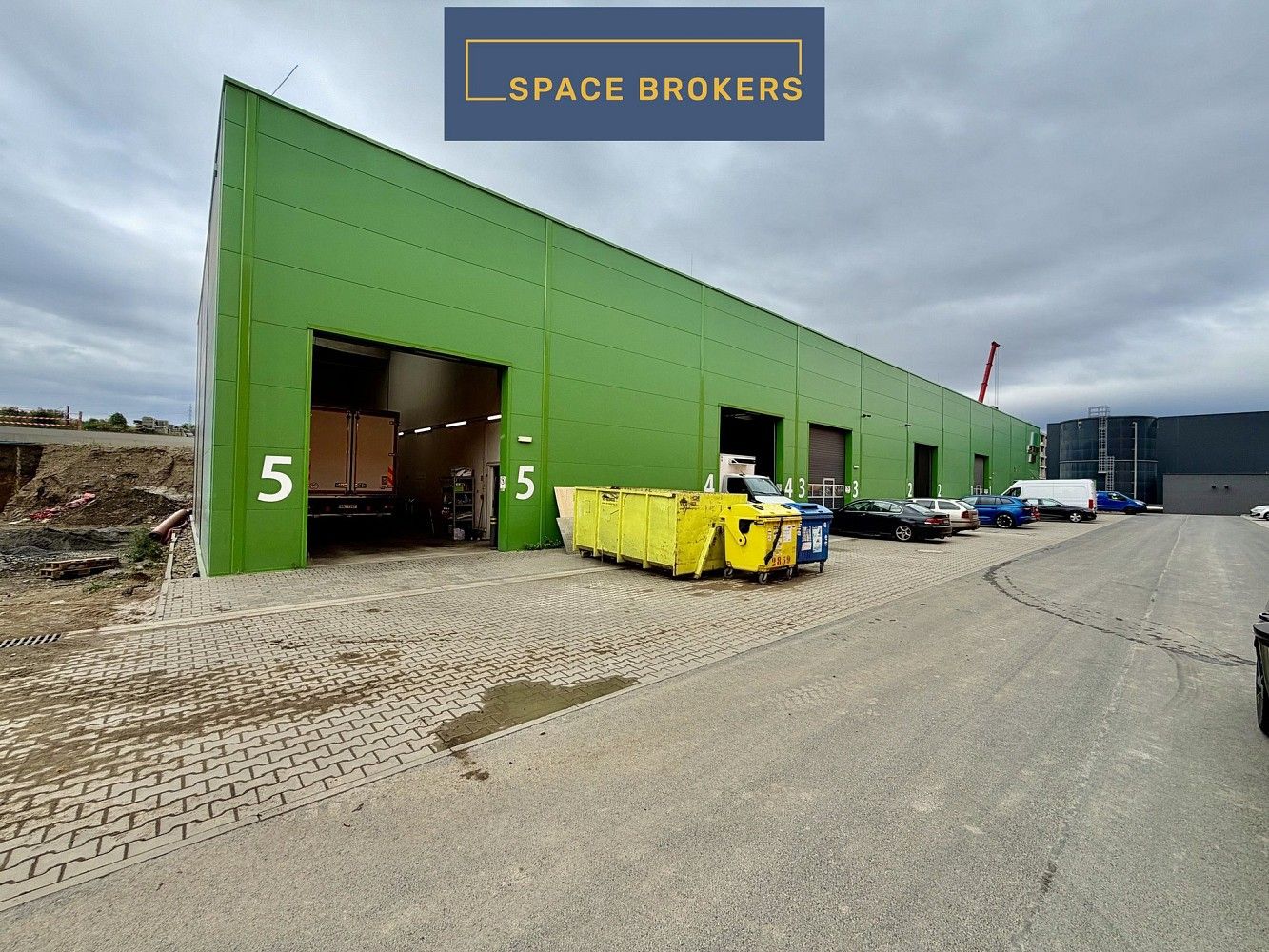 Sklady, Zápy, okres Praha-východ, Středočeský kraj, 1 225 m² - 2