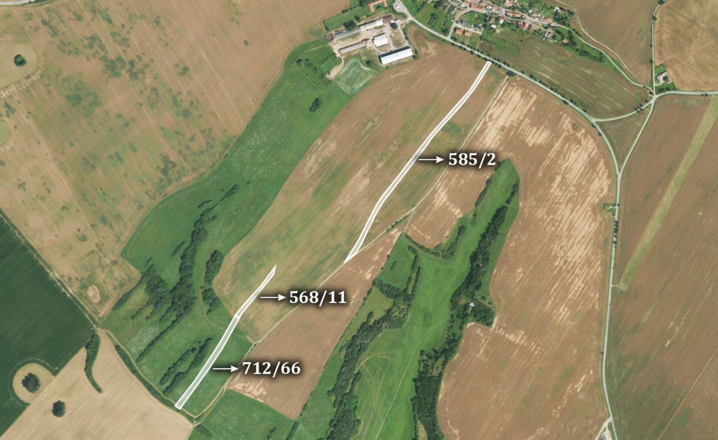 Zemědělské pozemky, Vilémovice, 11 825 m²