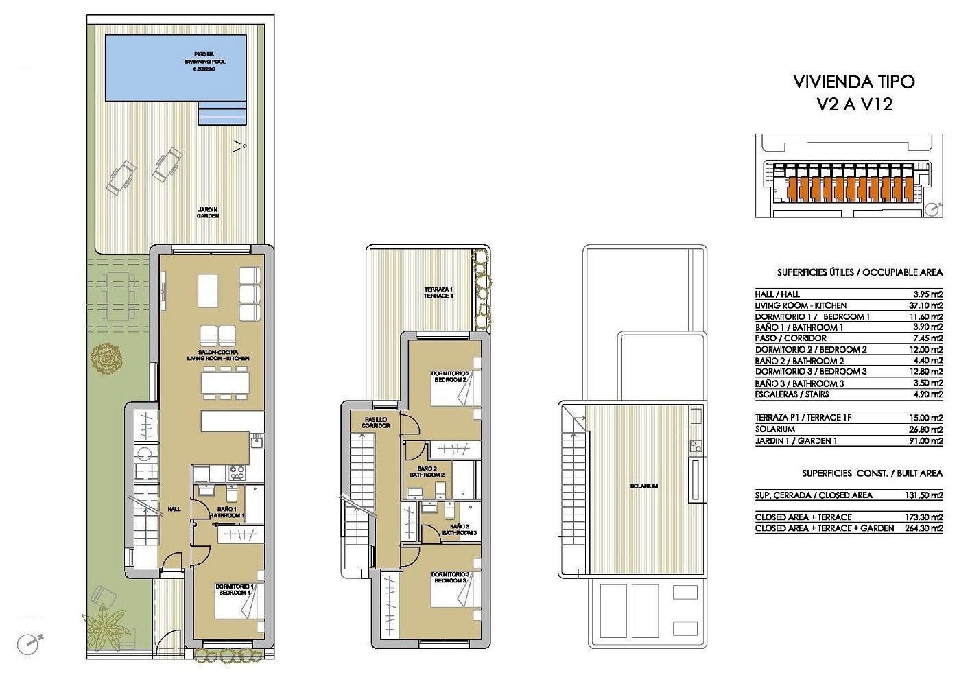 Prodej rodinný dům - Pilar de La Horadada, ES, 110 m² - 5