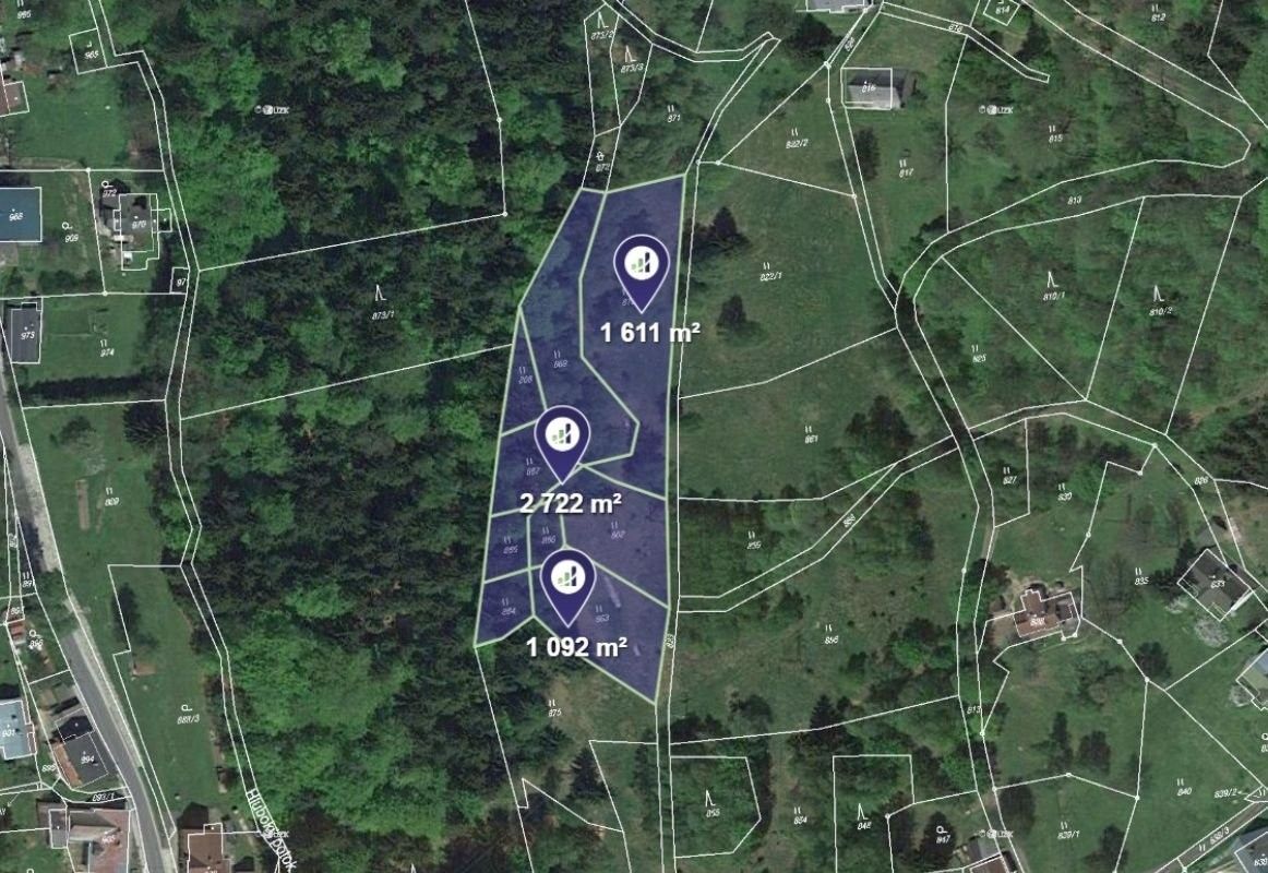 Louka, 5 425 m²