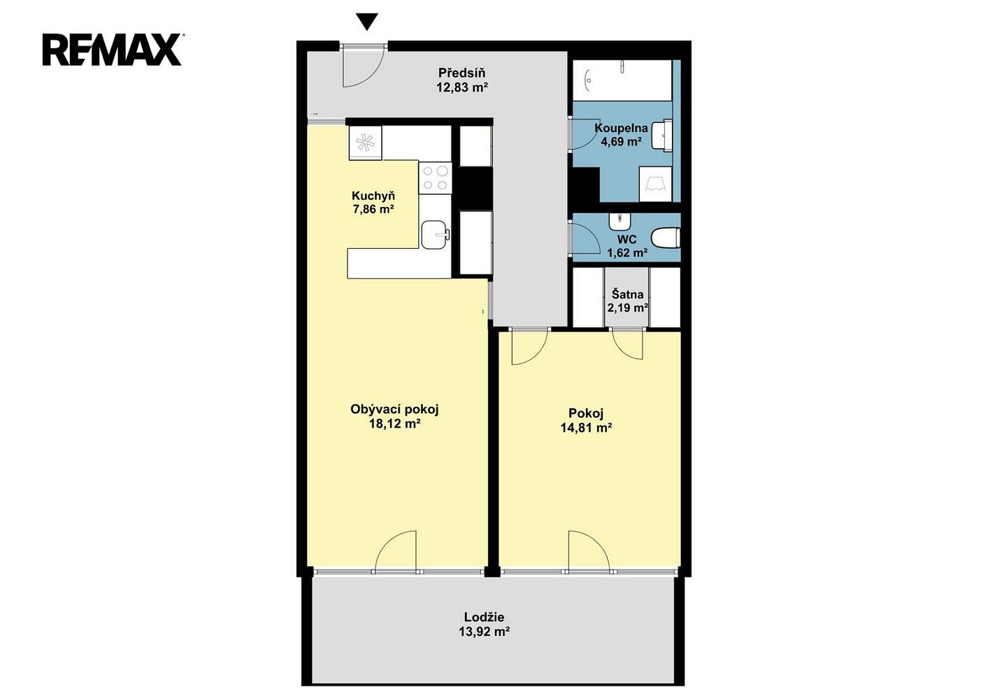 Byt 2+kk · 62 m² · Brunclíkova, Praha 6 - Břevnov - 4