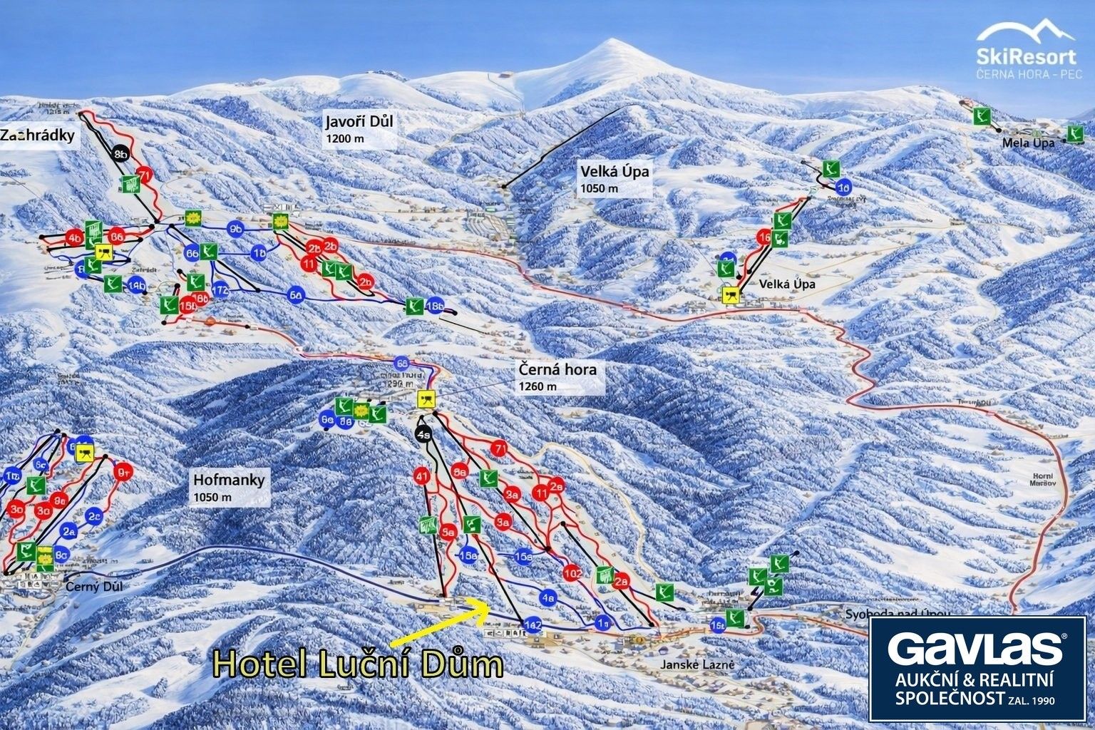 Prodej ubytovací zařízení - Luční, Janské Lázně, 721 m²