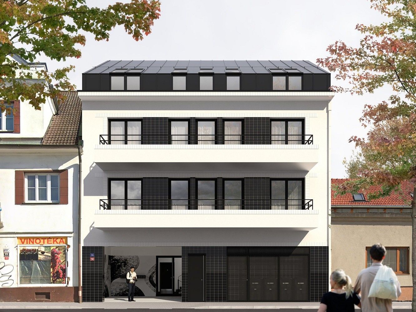 Byt 3+kk · 55 m² · Palackého náměstí, Brno - Řečkovice - 3