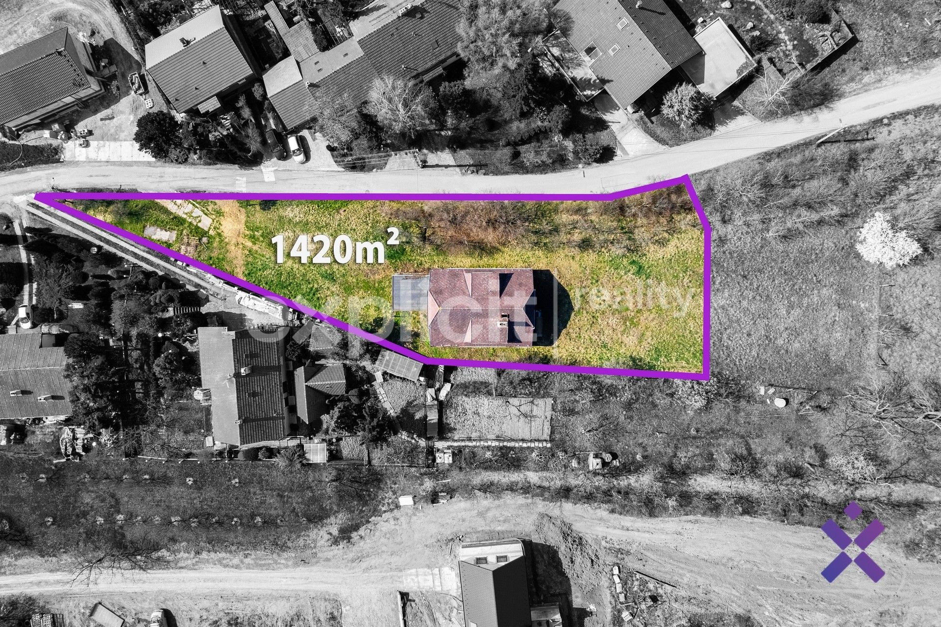 Prodej pozemek pro bydlení - Ku hradu, Buchlovice, 1 420 m²