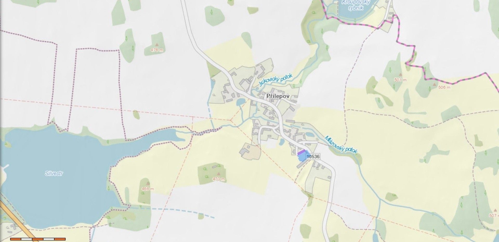 Louky, Kostelec nad Vltavou Přílepov - 1