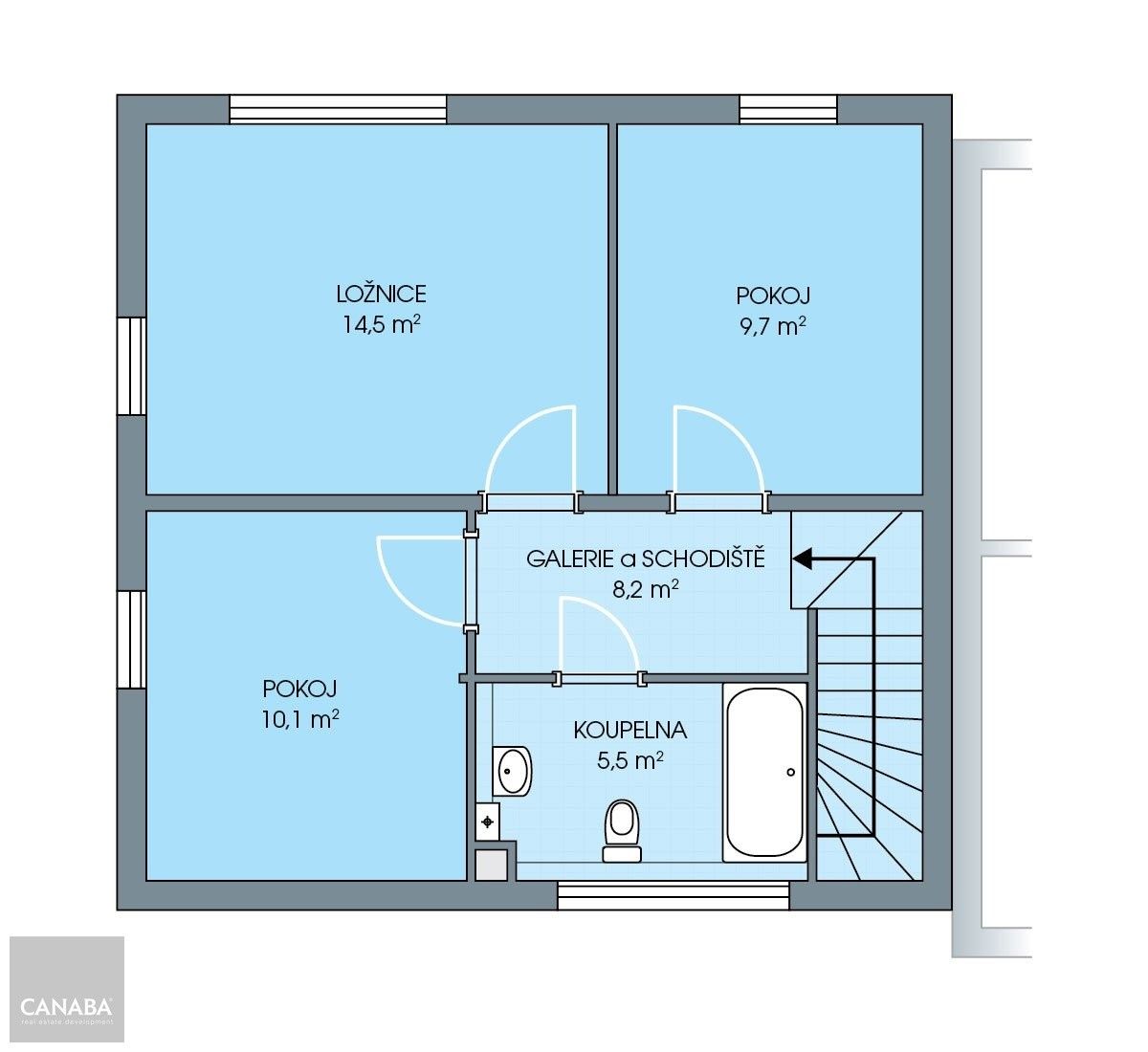 Prodej rodinný dům - Nehvizdy, 108 m² - 5