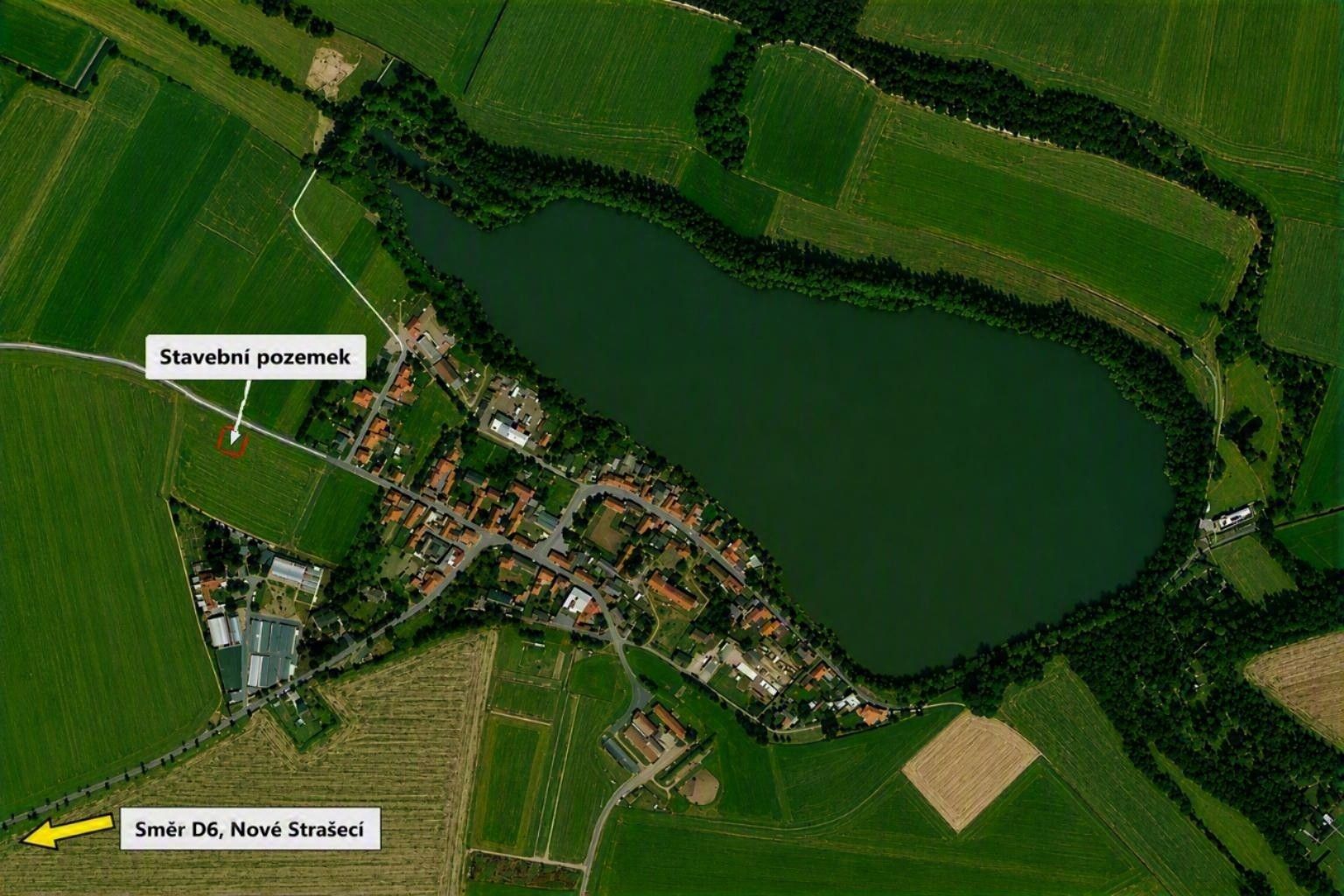 Pozemky pro bydlení, Mšecké Žehrovice - Lodenice, Středočeský kraj - 1