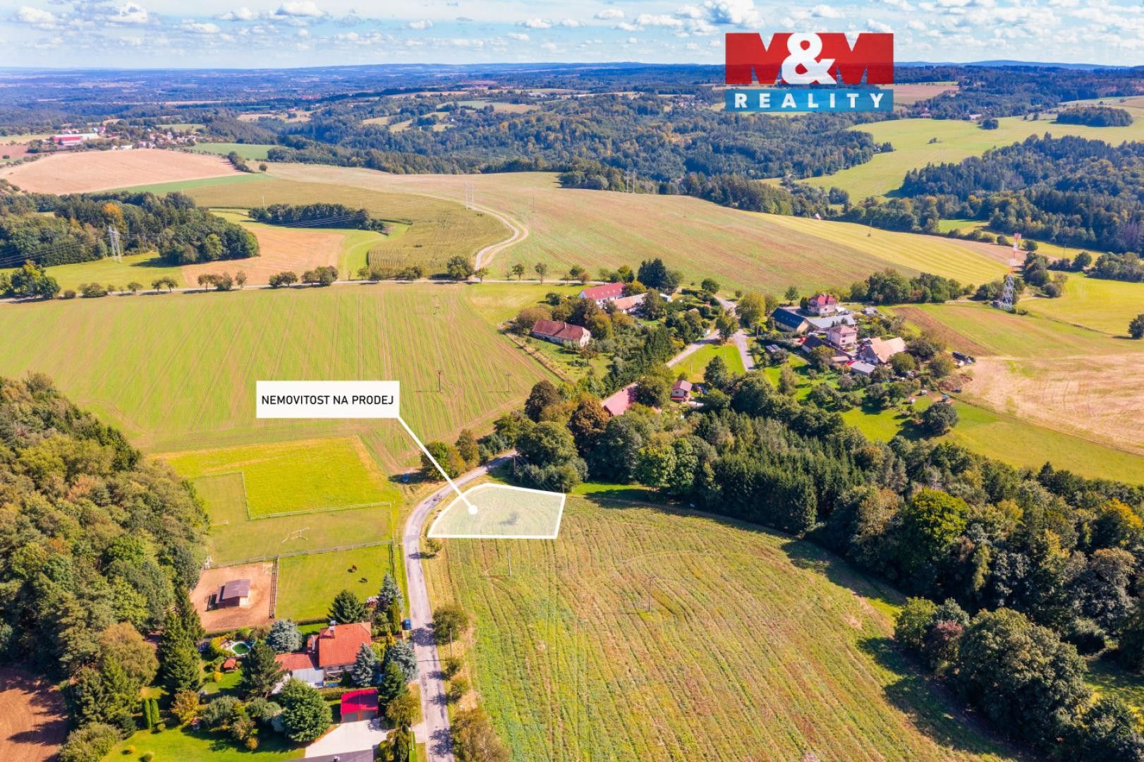 Pozemky pro bydlení, Nové Lhotice, Liboměřice, 1 257 m²