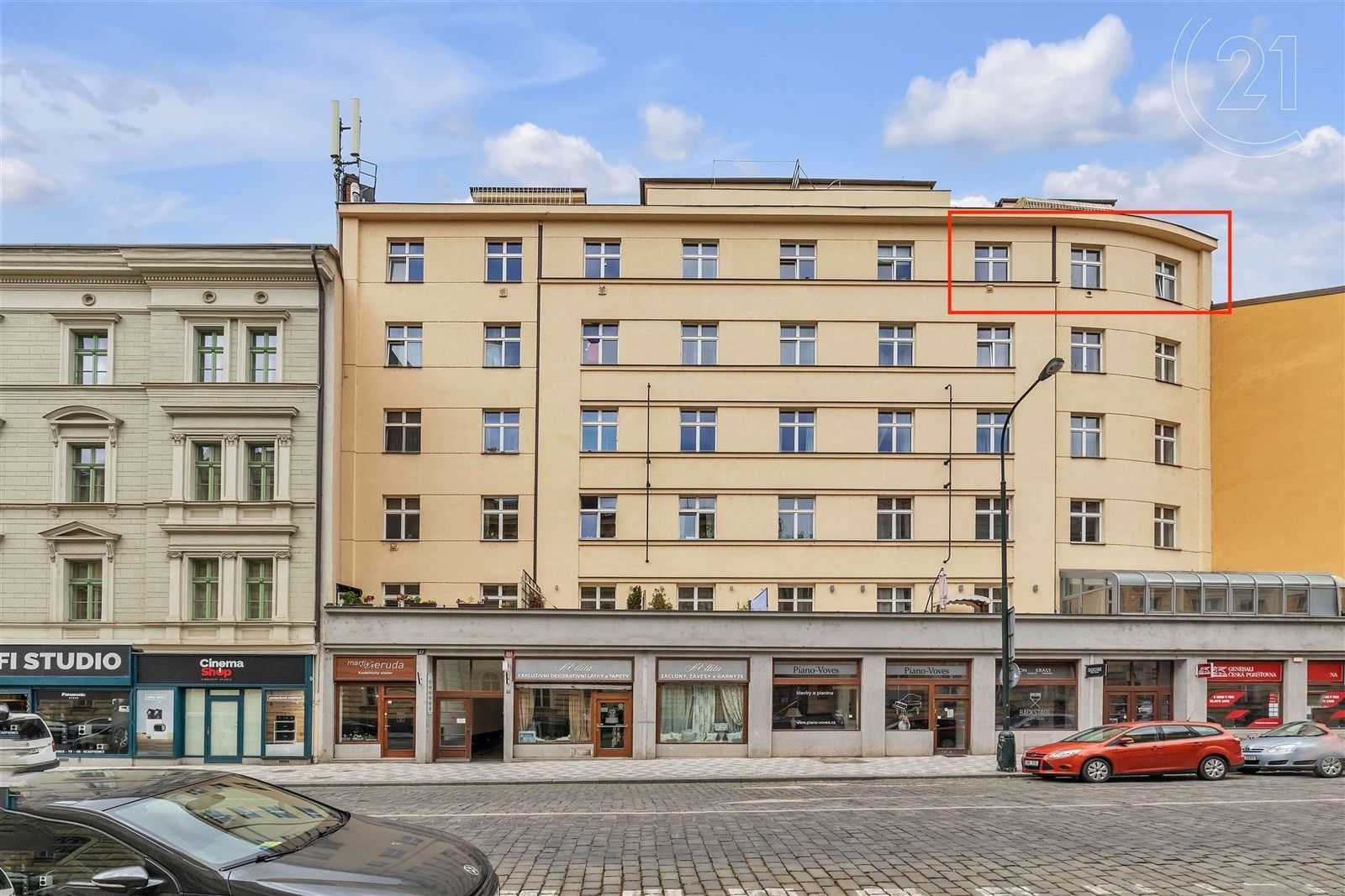 Prodej byt 3+1 - Vyšehradská, Praha, 72 m²