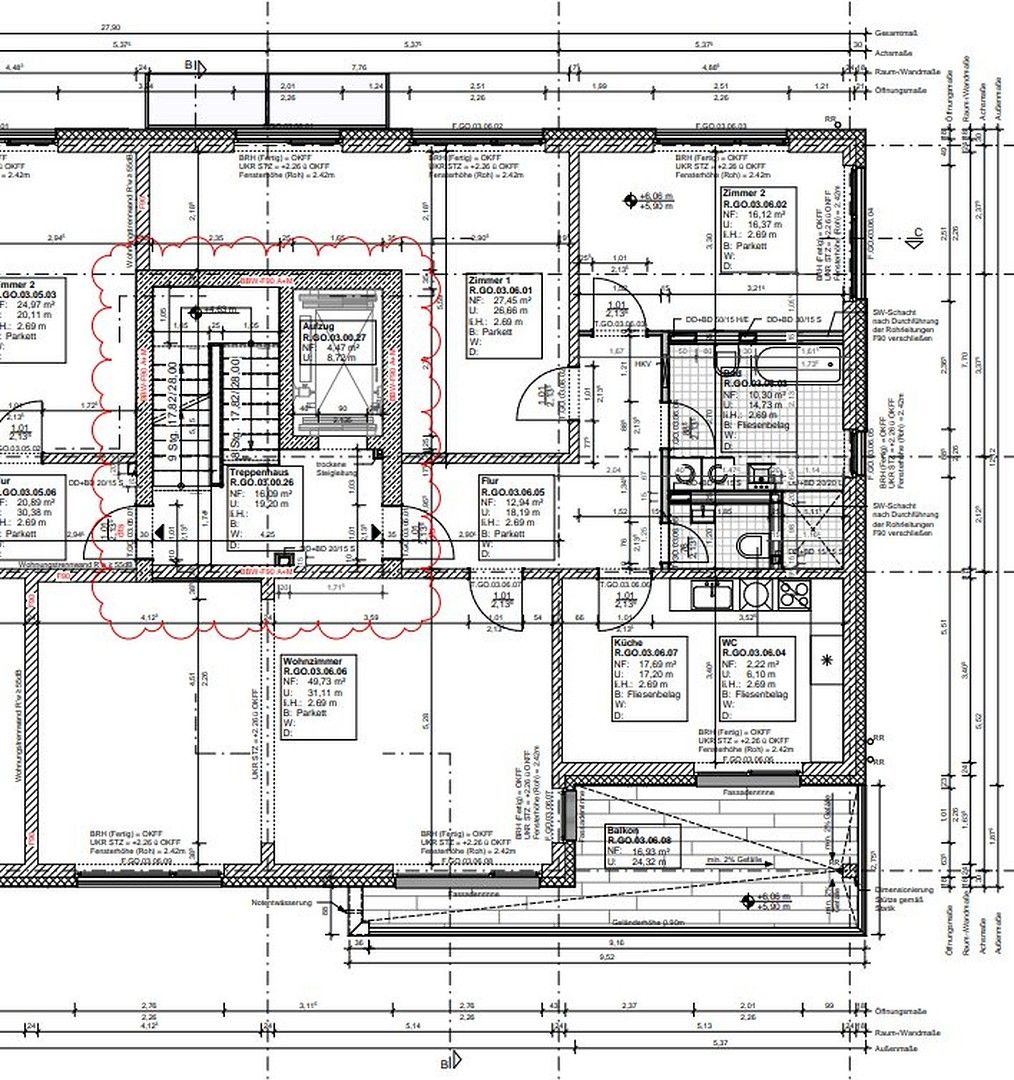 3+1, Krachtstr. Berlin Friedrichshain Berlin 10245, 145 m² - 1