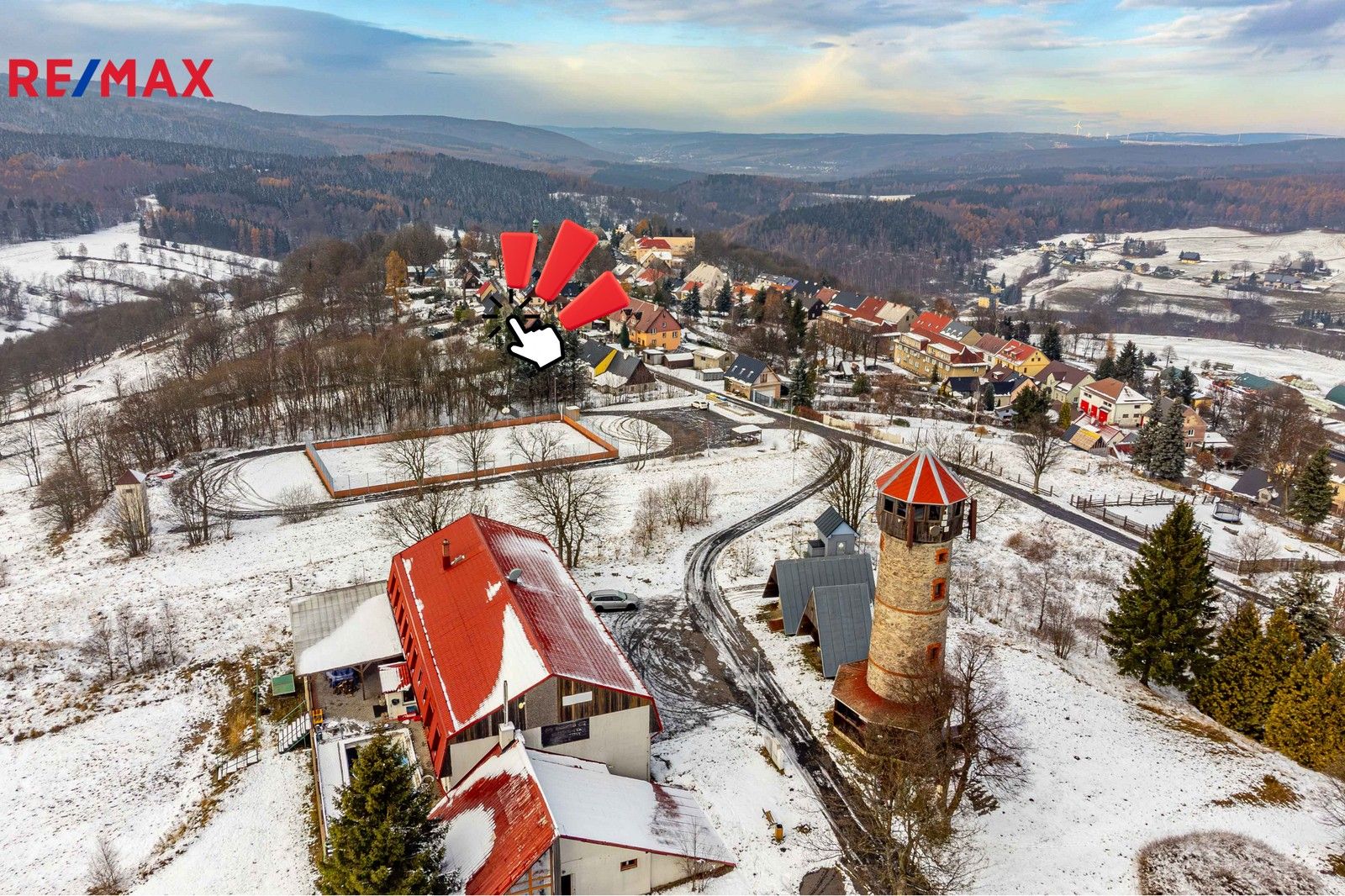 Chalupy, Růžový vrch, Hora Svaté Kateřiny, 108 m²