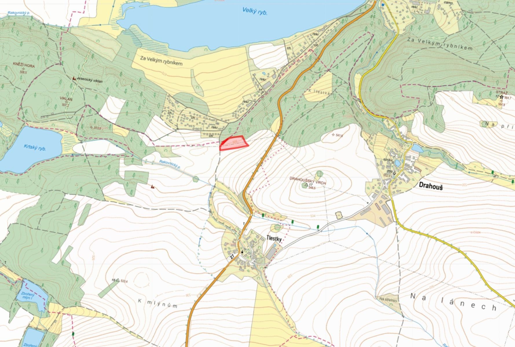 Zemědělské pozemky, Drahouš Tlestky - 2