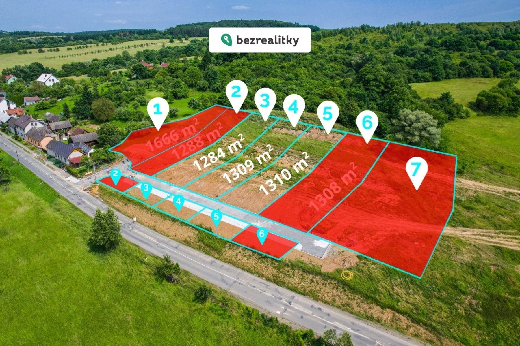 Pozemky pro bydlení, Ludkovice