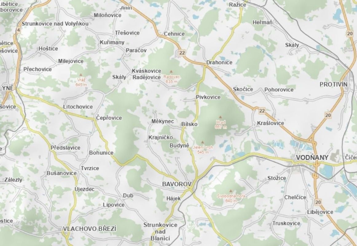 Les · 4 837 m² · Čepřovice - 3