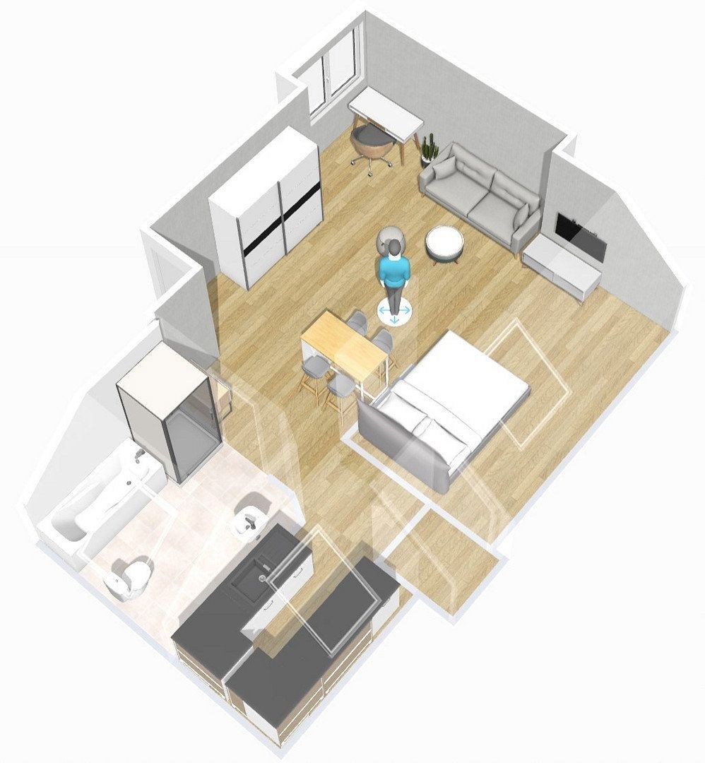 Byt 1+kk · 40 m² · Herforder Straße 209 Bielefeld Bielefeld Nordrhein-Westfalen 33609 - 4
