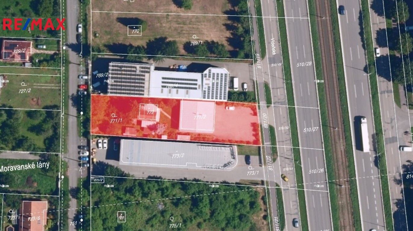 Prodej sklad - Vídeňská, Brno, 1 m²