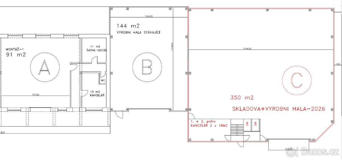 Pronájem sklad - Prachatice, 383 01