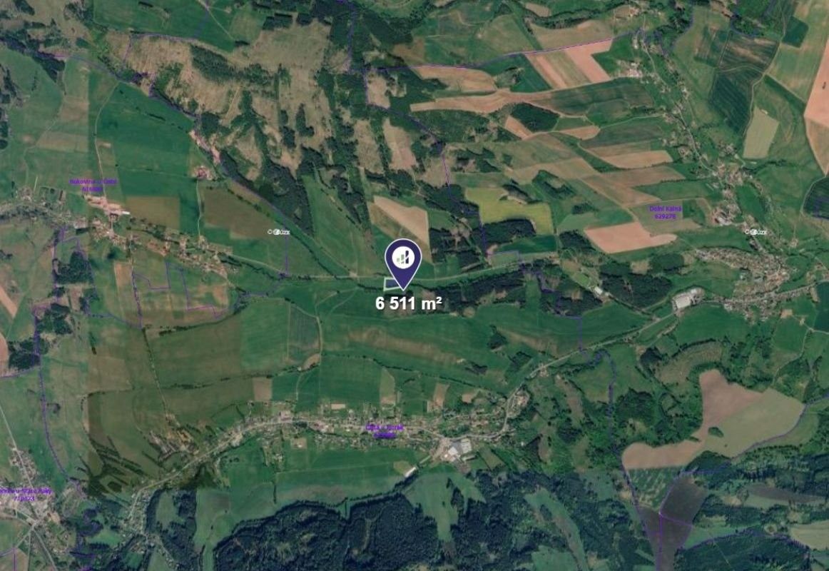 Louky, Čistá u Horek, 6 511 m² - 2