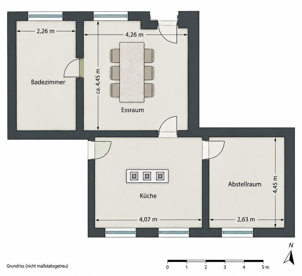 Kanceláře, , Severní Porýní-Vestfálsko, 65 m² - 1