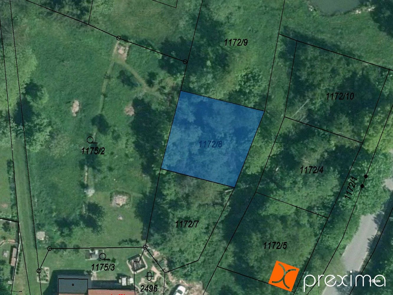 Pozemek, 291 m²