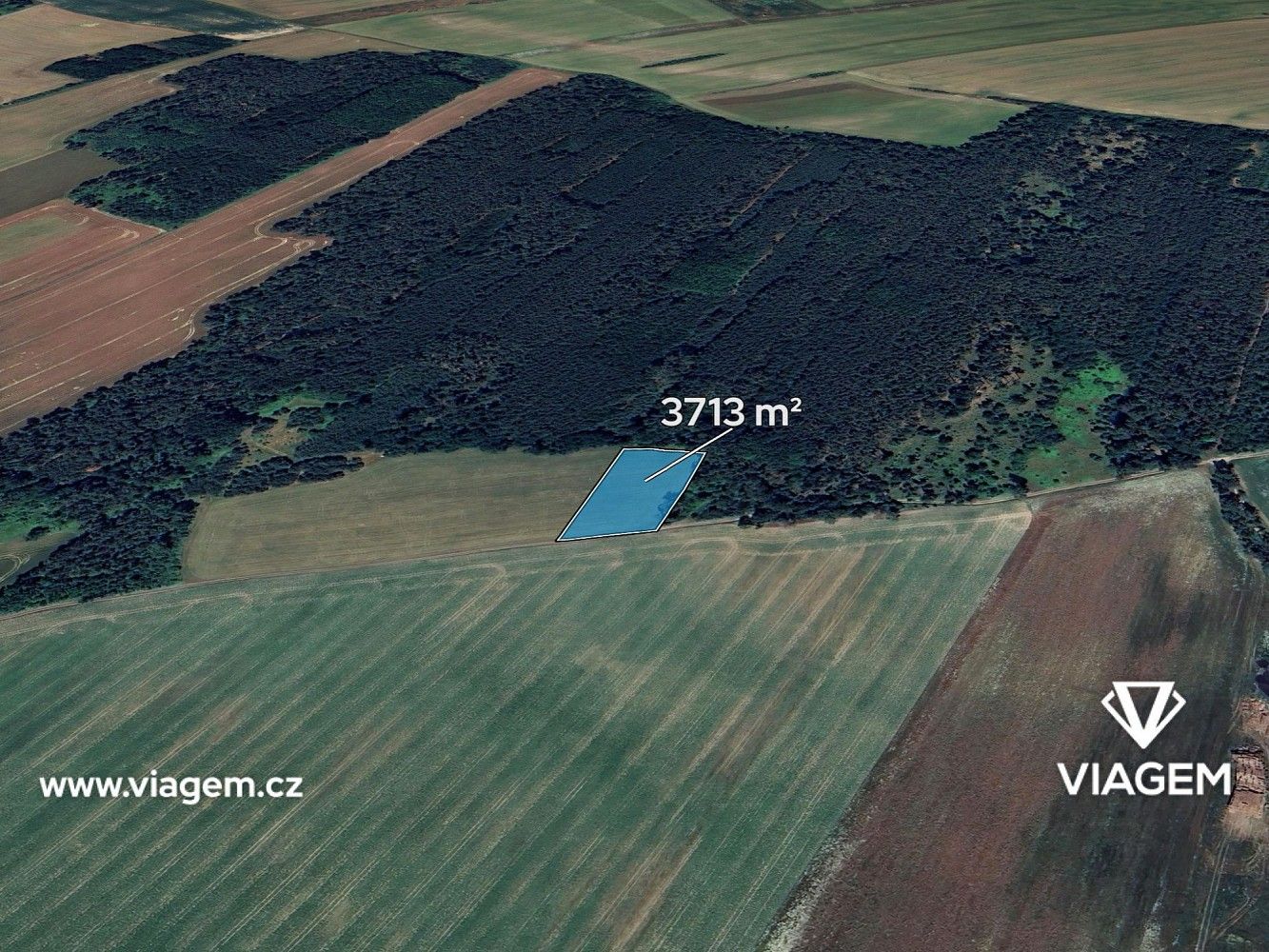Zemědělský pozemek, 3 713 m²