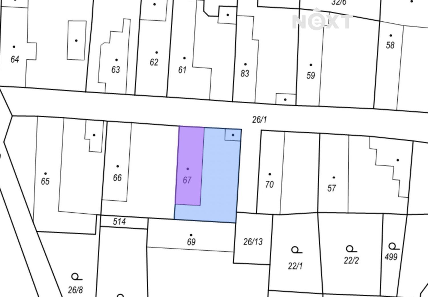 Prodej pozemek pro bydlení - Dobšice, 110 m² - 2