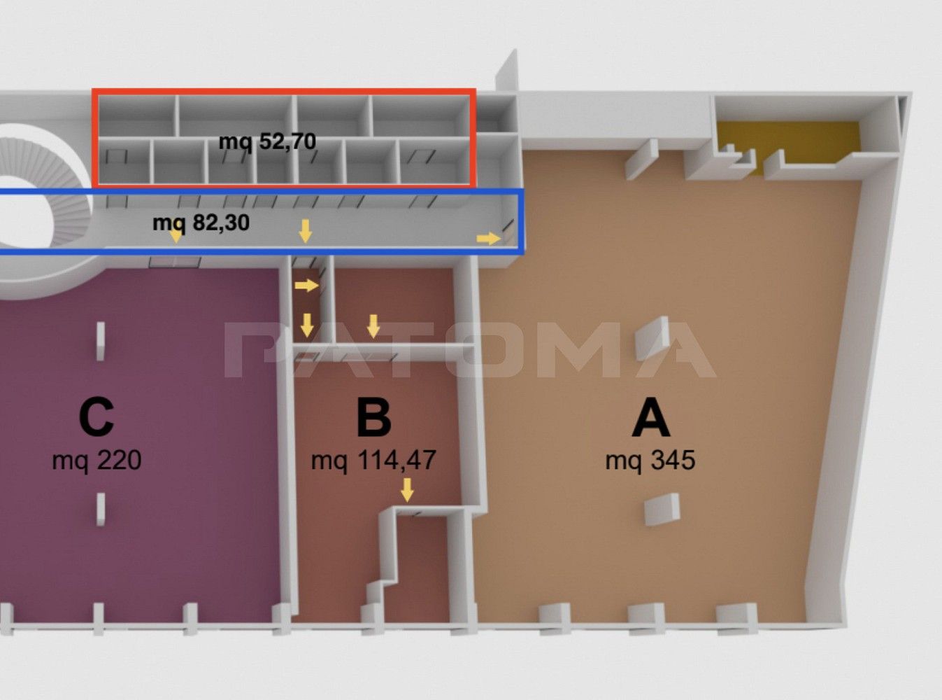 Kancelář · 345 m² · Holečkova, Praha 5 - Smíchov - 3