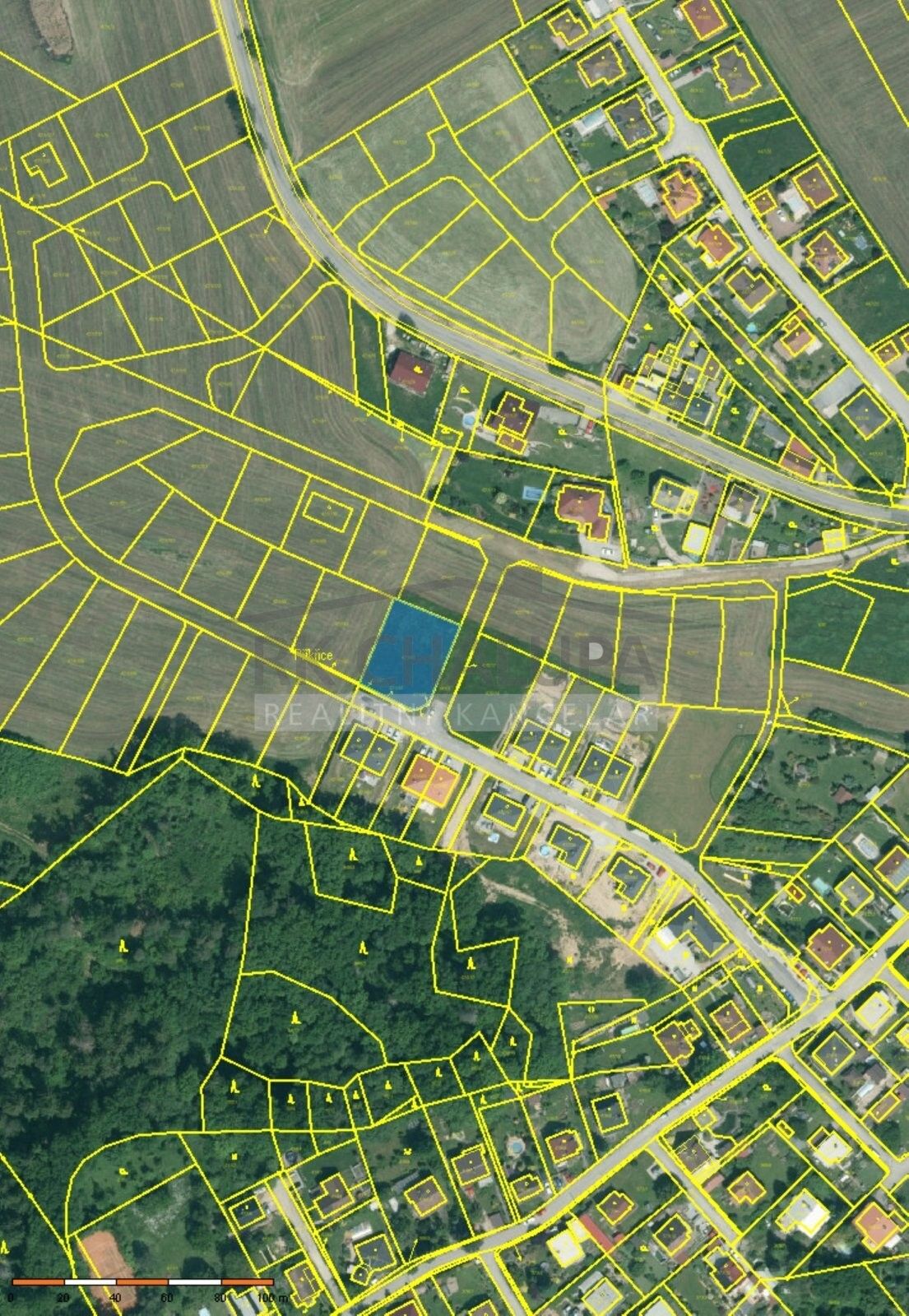 Prodej pozemek pro bydlení - Hosín, 988 m²