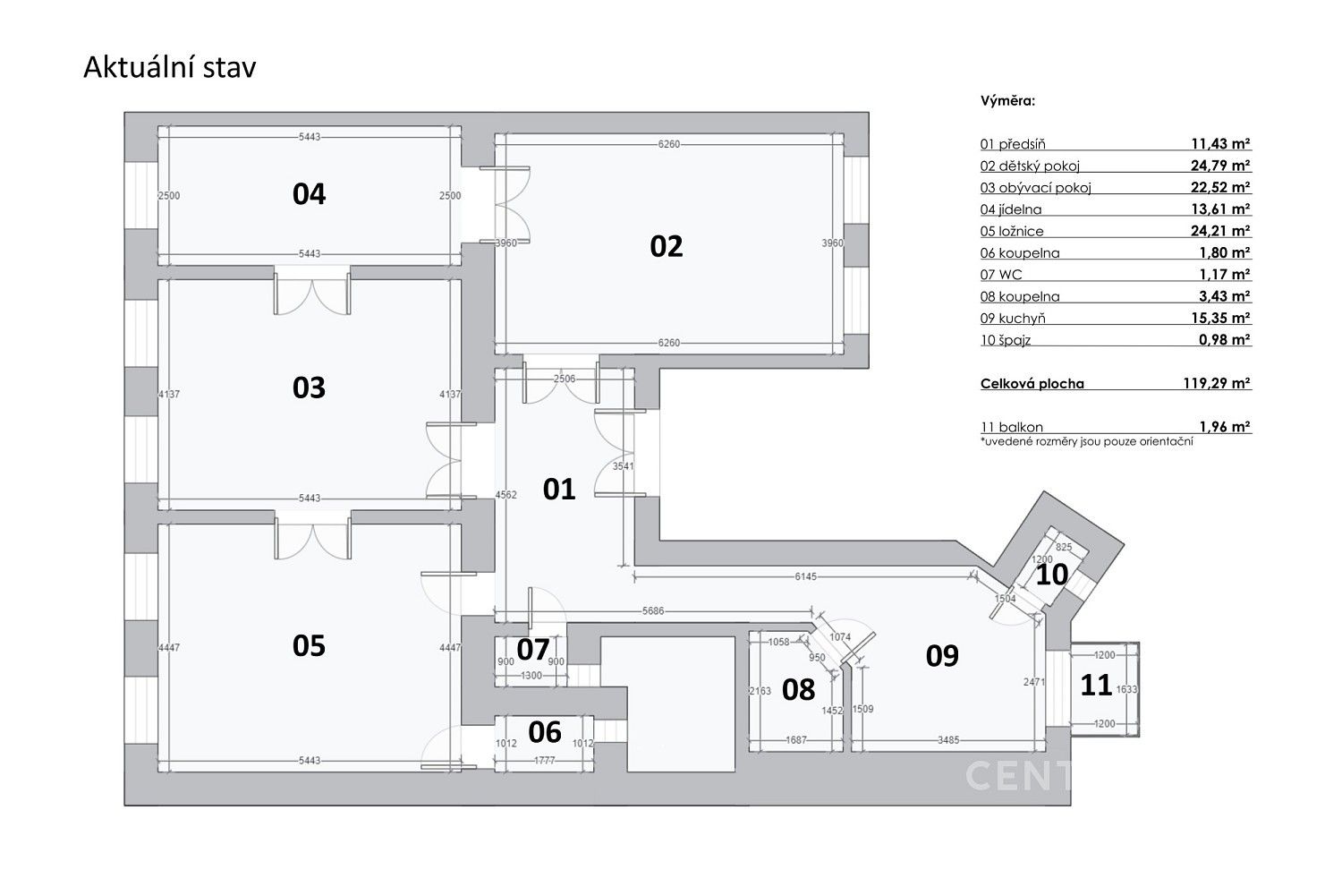 Byt 4+1 · 120 m² · Palackého, Praha 1 - Nové Město - 3