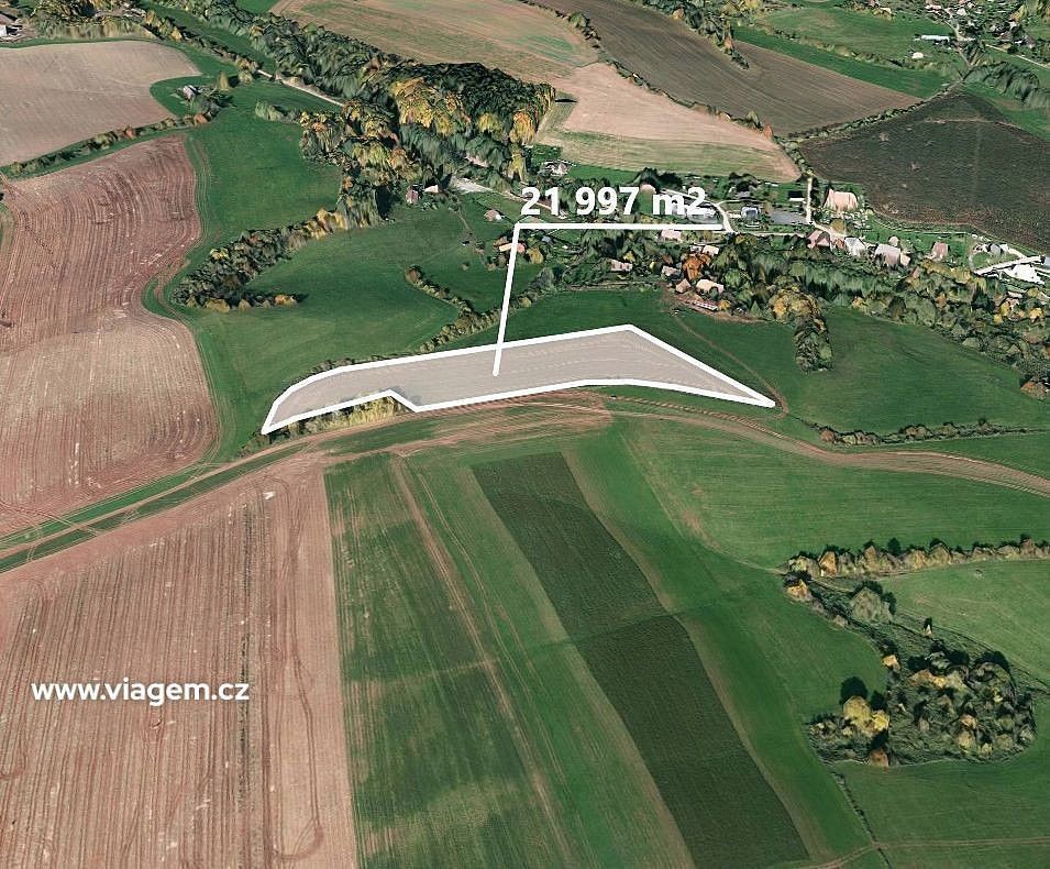 Prodej zemědělský pozemek - Úbislavice, okres Jičín - 2