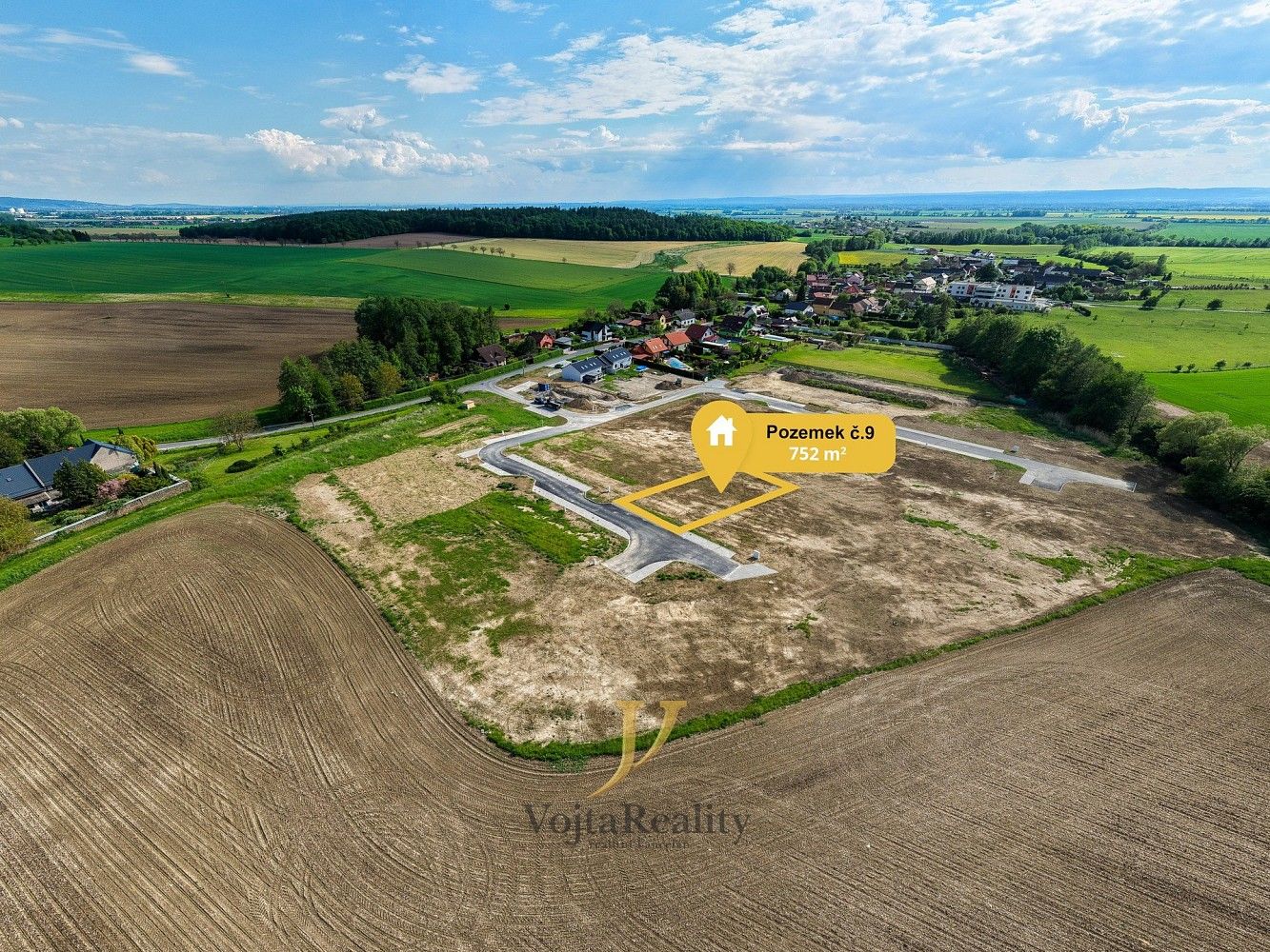 Pozemek pro bydlení · Komárov, okres Olomouc, Olomoucký kraj - 3