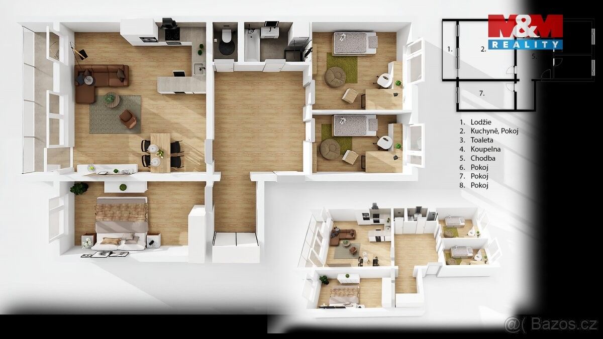 Prodej byt - Praha, 155 00