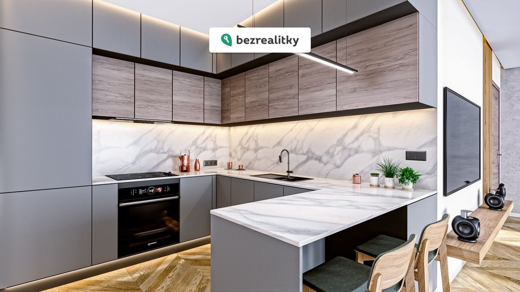 Byt 3+kk · 107 m² · Na Neklance 3383, Praha Smíchov - 3