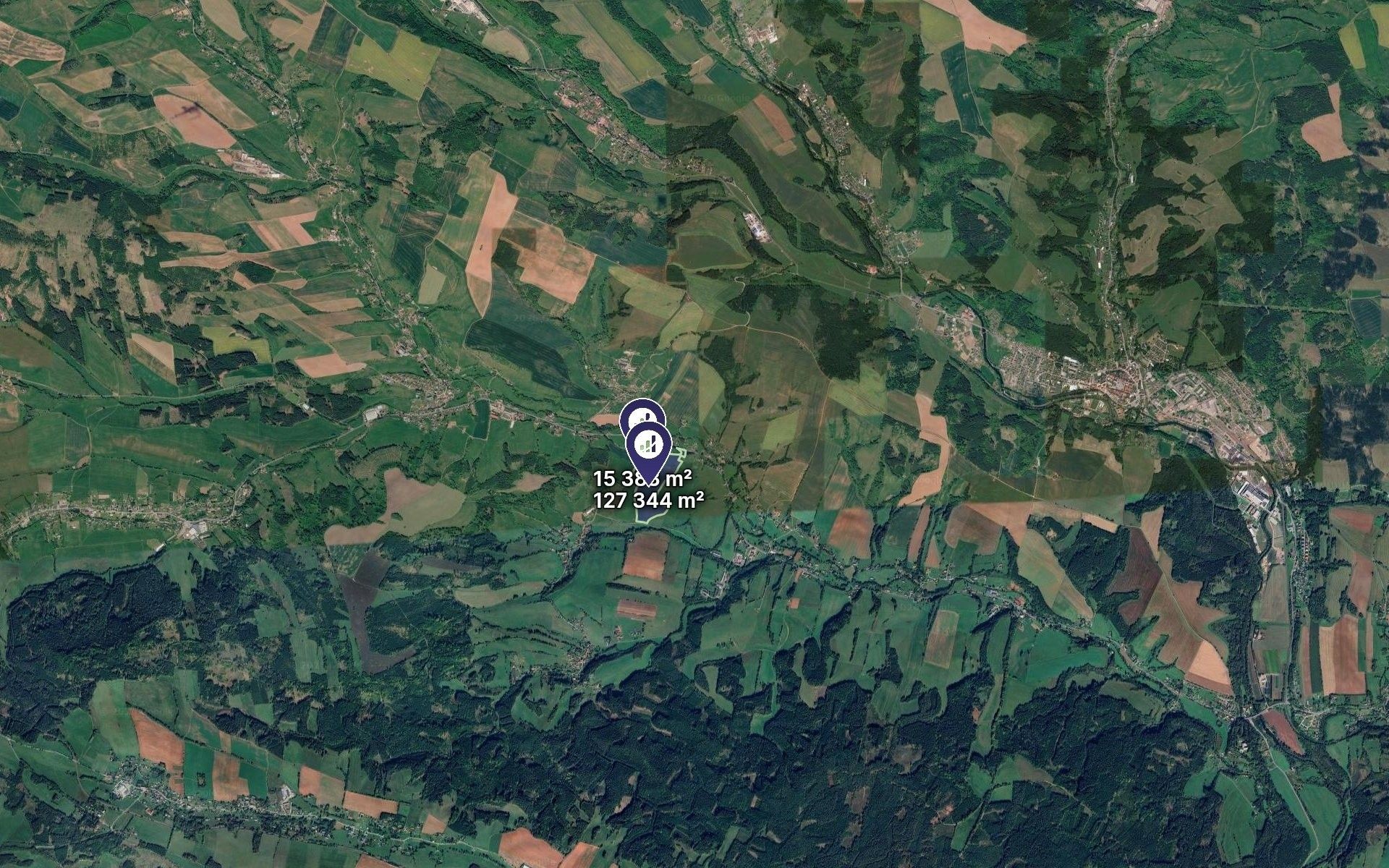 Louky, Horní Olešnice, 142 727 m² - 2