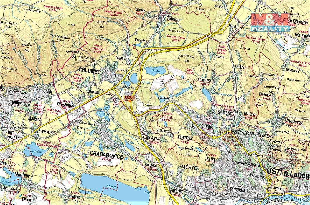 Prodej louka - Ústí nad Labem - Všebořice, Ústecký kraj - 5