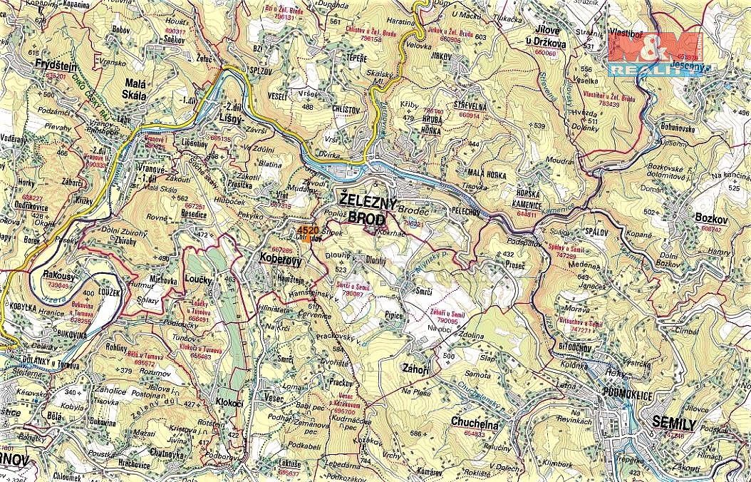 Prodej louka - Koberovy, okres Jablonec nad Nisou, Liberecký kraj - 5