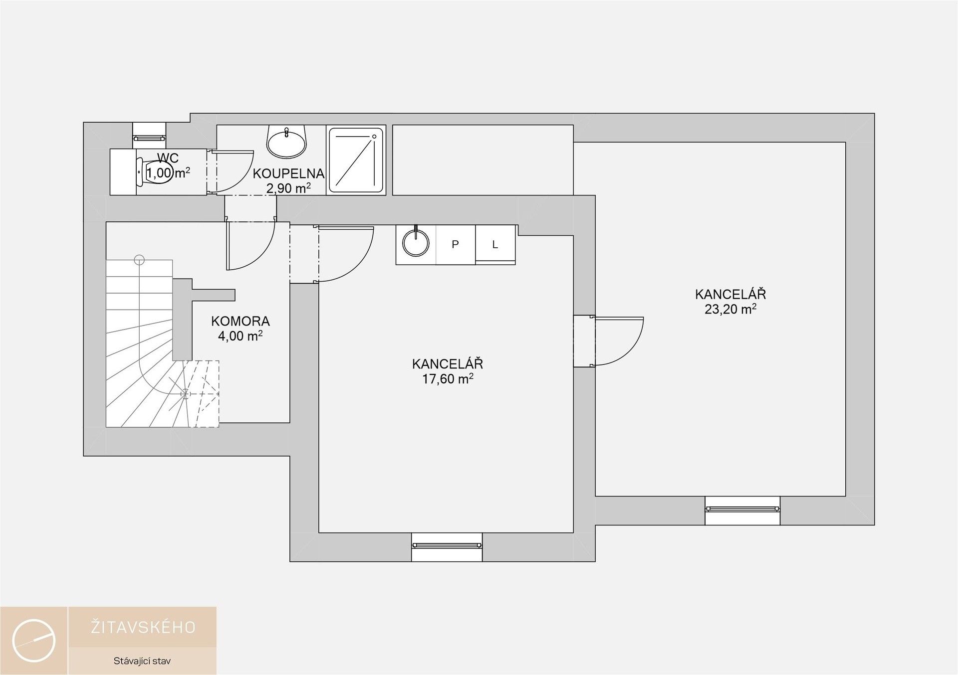 Byt 2+kk · 48 m² · Žitavského 528, Praha Zbraslav - 3