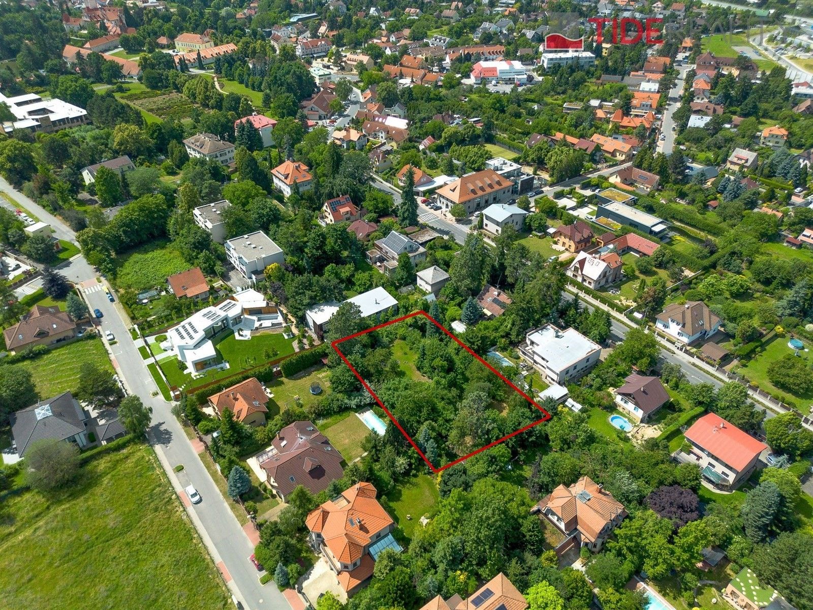 Pozemky pro bydlení, Průhonice