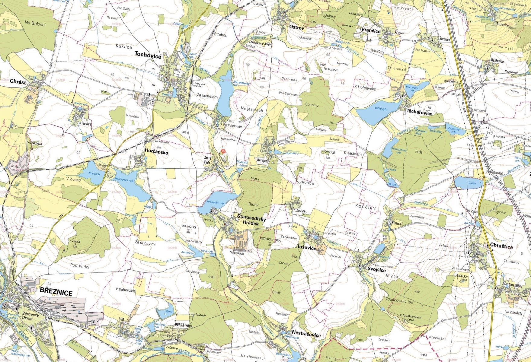 Prodej zemědělský pozemek - Tochovice