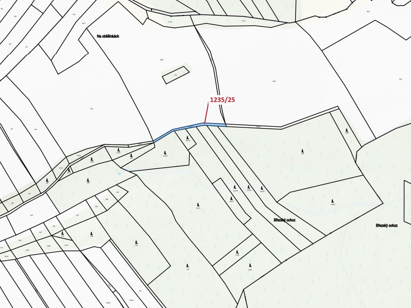 Pozemek · Borovník, okres Brno-venkov, Jihomoravský kraj - 3